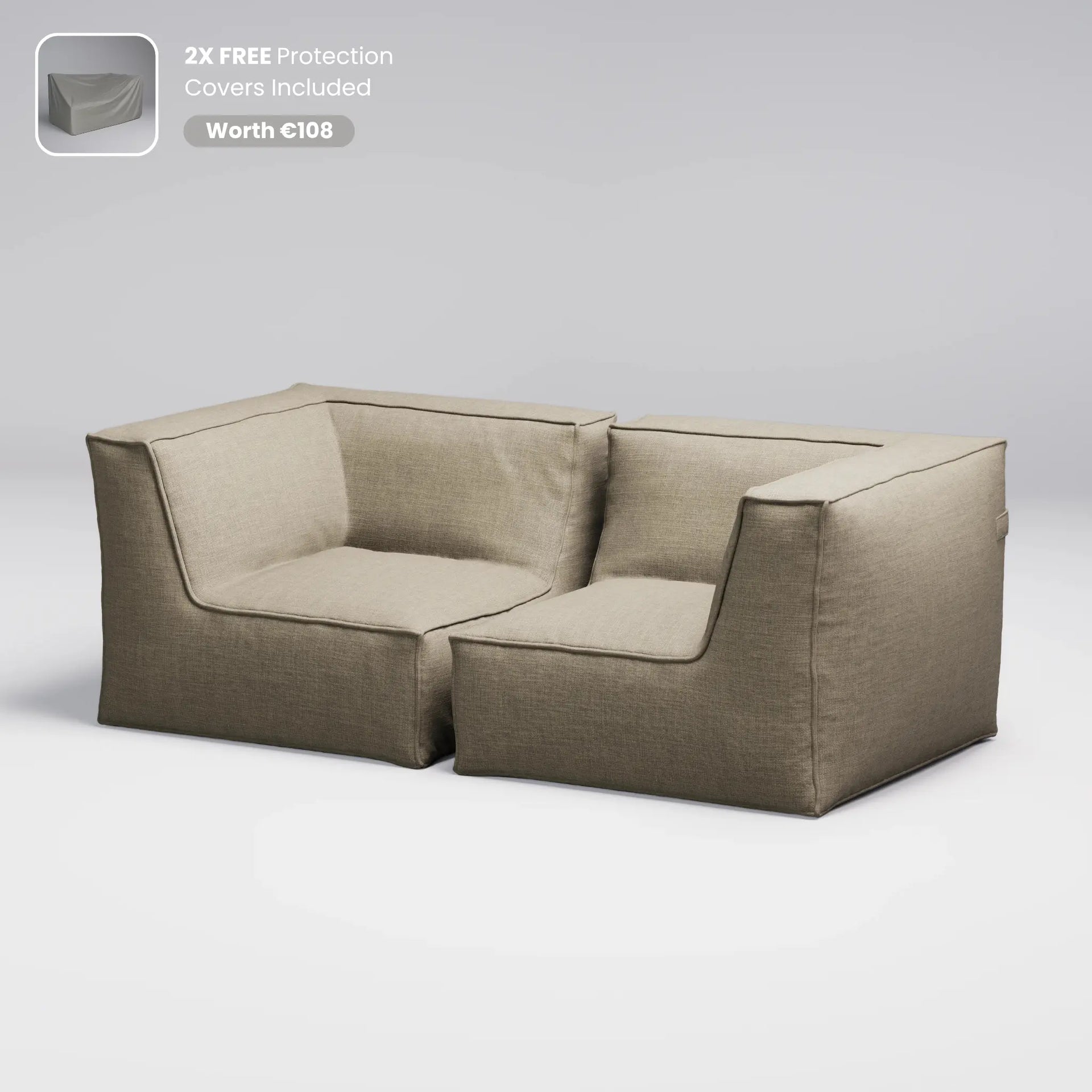 The Lounge Duo | Award-Winning Outdoor Furniture – TROISPOMMES