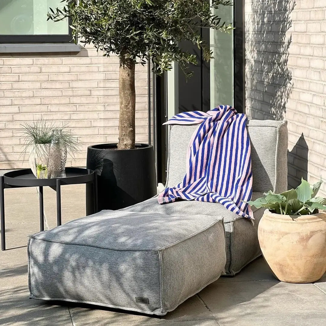Troispommes The Sun Spot outdoor lounge set in garden